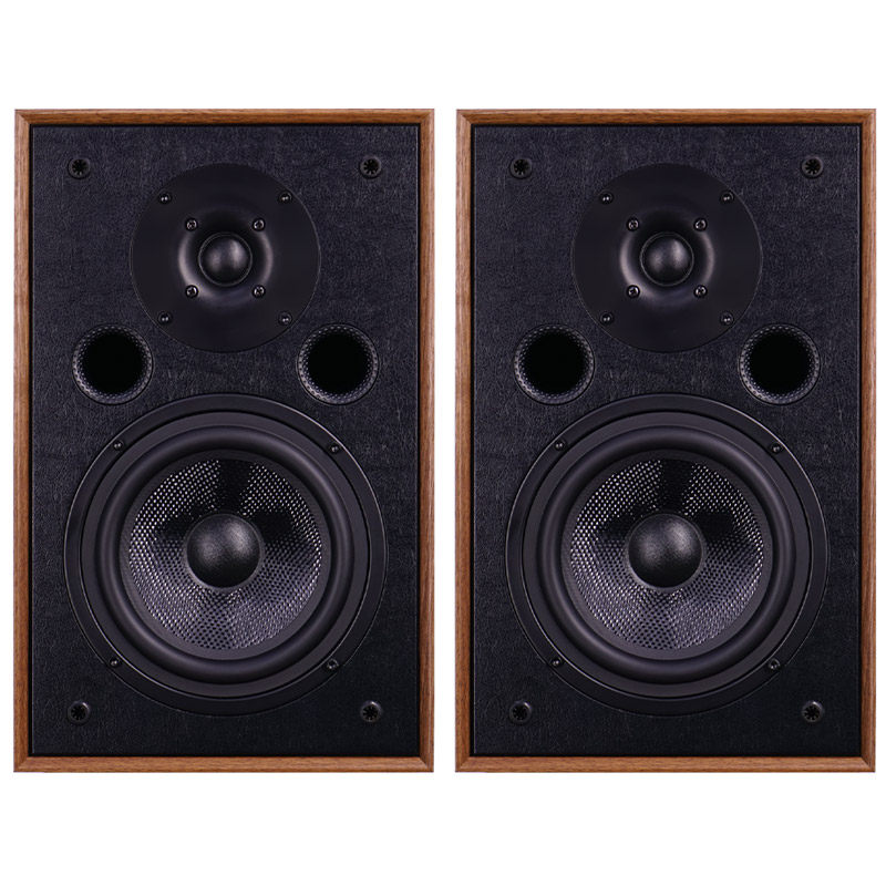 原装Gliymeus出口英国6.5寸发烧HIFI书架音箱家用木质音响对箱