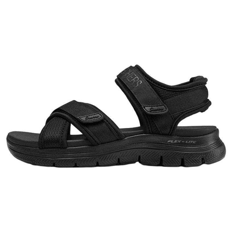 Skechers斯凯奇秋女鞋复古休闲凉鞋舒适外穿沙滩凉鞋软底舒适透气
