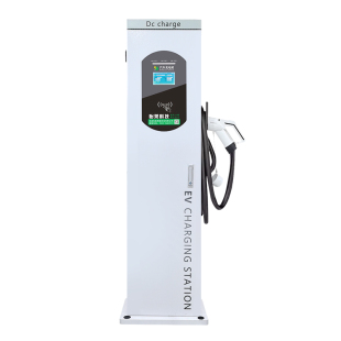 怡莱20KW30KW直流9孔快速充电桩380V户外防雨落地商用家用充电站