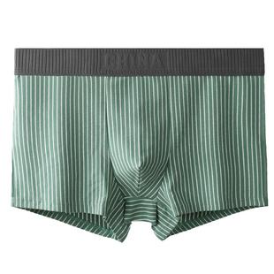 男士内裤平角裤衩男底裤头宽松透气青少年四角2025年夏季新款红色