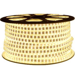 公牛灯带led霓虹灯条三色线灯客厅吊顶装饰贴片超亮软灯光带220v