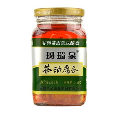 玛瑙泉八公山豆腐乳6瓶