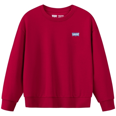 【新年马年】李维斯男童红色卫衣儿童套头衫2026拜年服过年衣服女