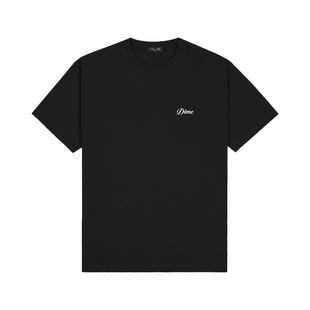 Dime MTL Cursive Small Logo Tee 美式重磅百搭纯色Dime短袖T恤