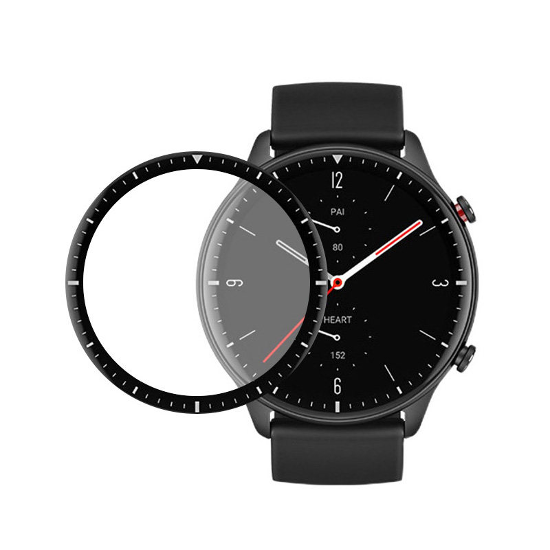 华米gtr2保护壳膜智能手表全屏贴膜Amazfit GTR 2e防爆膜防摔防划