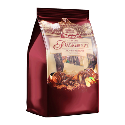 俄罗斯进口扁桃仁黑巧克力