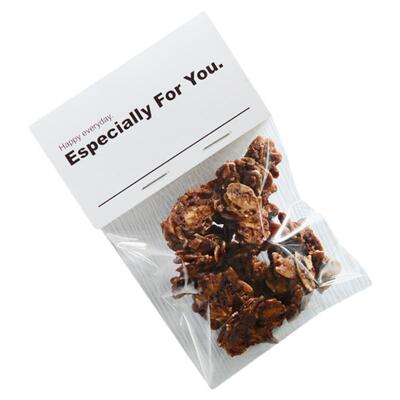 白卡纸页眉烘焙点心机封袋可定制