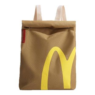 下酒话DrinKing网红麦当劳书包2025新款大容量双肩包学生上课书包