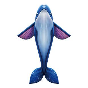 2025潍坊新款大鲸鱼海豚风筝儿童微风易飞儿童成人大人长尾好飞