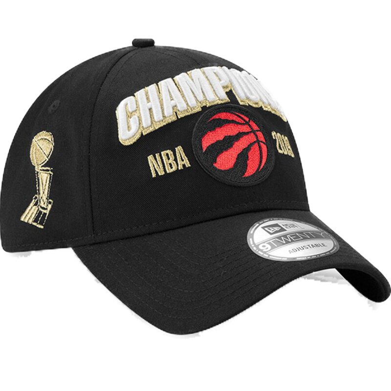 美国代购正品New Era多伦多猛龙队2019 NBA冠军棒球帽颁奖帽子
