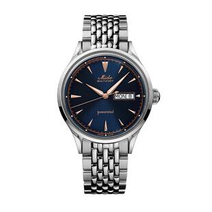 【自营】Mido美度表舵手系列男表时尚钢带自动机械手表瑞士正品