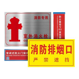 深圳市灭火器使用说明标示方法常闭式防火门消防标识物业消防栓箱贴纸消火栓火灾报警按钮监制标志贴