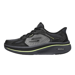 Skechers斯凯奇男鞋闪穿一脚蹬运动鞋休闲透气跑步鞋 220854/BKLM