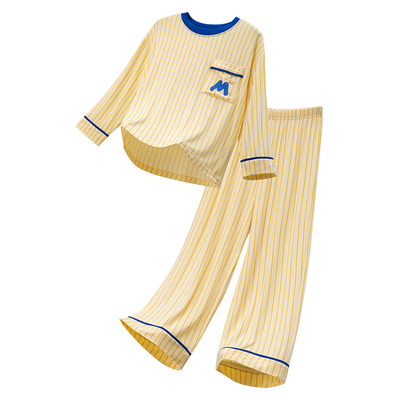 春夏儿童莫代尔睡衣多巴胺