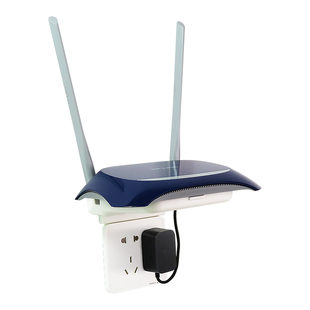 路由器放置架机顶盒置物架免打孔壁挂收纳盒无线wifi光猫插座支架