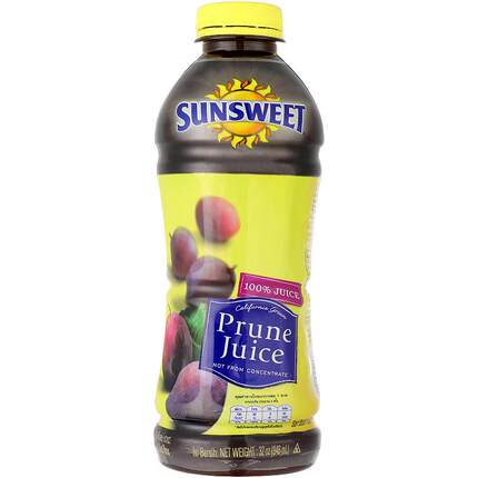 Sunsweet日光纯西梅汁官方旗舰店正品NFC孕妇排便进口果汁5月到期