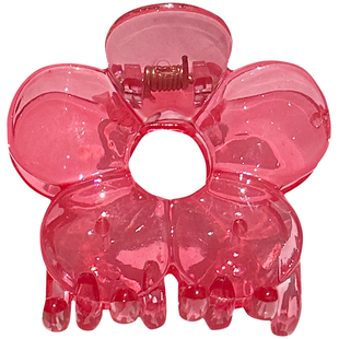 立体花朵后脑勺鲨鱼夹子中号抓夹女头饰网红发夹发量多发饰发卡