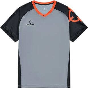 准者新款裁判T恤男女篮球运动训练专业比赛裁判服V领透气短袖