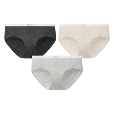 蕉内银皮511A女士莫代尔三角内裤