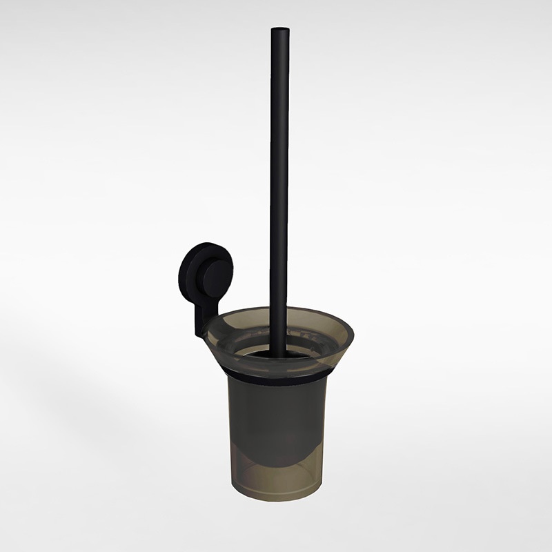 吸盘马桶刷置物架免打孔浴室马桶刷子收纳盒免钉吸盘马桶刷架