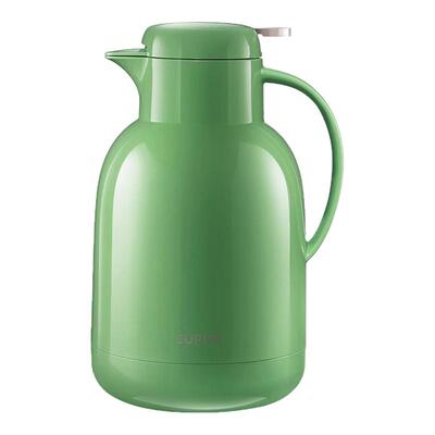 苏泊尔红胆玻璃大容量便携保温壶