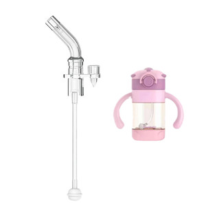 适用淘气宝贝Taoqibaby学饮杯吸嘴吸管保温杯重力球v型吸管杯配件