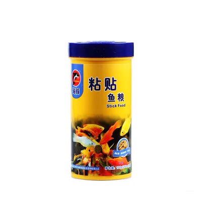 海豚贴片鱼食鱼粮黏贴宝莲灯饲料
