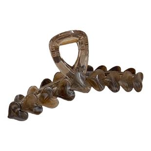 15cm超大号珍珠抓夹2025新款高级感发量多大夹子后脑勺发夹鲨鱼夹