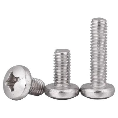 304不锈钢英美制十字盘头螺丝钉