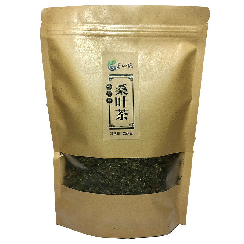 2025春季春桑茶春茶正品野生桑葉天然養(yǎng)生茶袋裝500g山東質(zhì)檢放心
