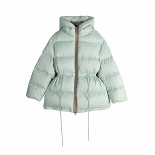 在暴雪时分赵今麦明星同款连帽加厚大码羽绒服女中长款25冬新款