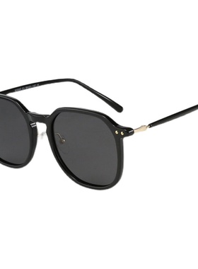 圆脸个性风大框偏光太阳镜
