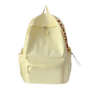 大容量书包女初中生少女简约百搭日系高中大学生双肩包设计感背包