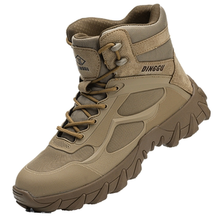 劳保鞋男士男款防砸防刺穿钢头高帮工地四季带钢板男鞋子工作耐磨