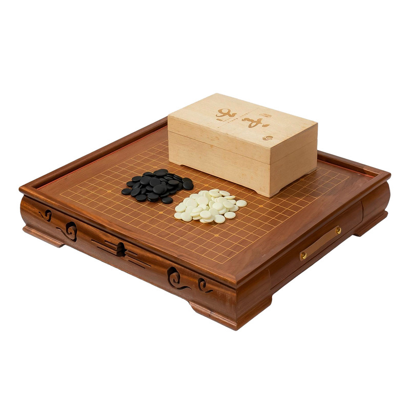云子围棋实木棋盘桌二合一套装