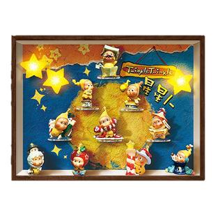 2026新款电表箱盒遮挡装饰画星星人电闸箱挂画盲盒手办收纳展示架