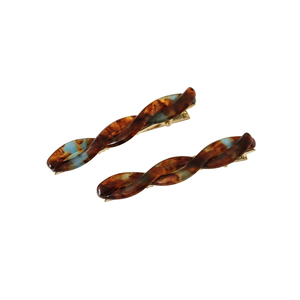 韩国气质醋酸发夹麻花鸭嘴夹侧边夹刘海发卡夹子头饰碎发一字夹女