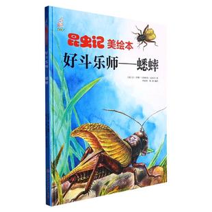 精装硬壳法布尔昆虫记绘本全套8册儿童百科全书老师推荐适合3到4-5岁宝宝的小班三岁儿童书籍图书法布尔昆虫记科普经典必读绘本