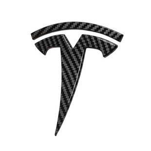 特斯拉MODEL3车标贴黑化model丫/YL黑色粉色紫色字母尾标车标贴