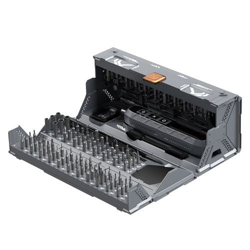 德力西电气电动螺丝刀套装充电式家用起子机锂电拆机维修小螺丝批