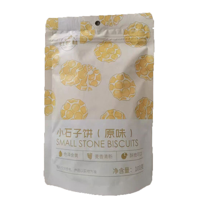 新日期海苔番茄味红谷林小石子饼