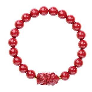 官方旗舰店正品朱砂手串女款十二生肖属马本命年手链护身符礼物