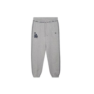 【自营】New Era纽亦华春秋重磅MLB休闲裤情侣NY刺绣束脚卫裤运动