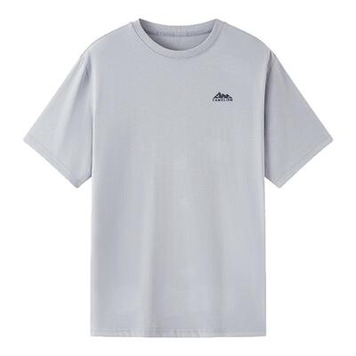 骆驼男装夏男款圆领短袖T恤