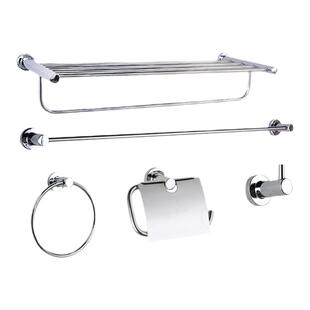 TOTO浴室挂件YS406N3C/N5C挂衣钩毛巾环毛巾架浴巾架五件套(05-B)