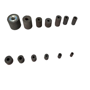 磨利特陶瓷结合剂立方碳化硼CBN带柄磨头小砂轮通孔磨头16mm18mm