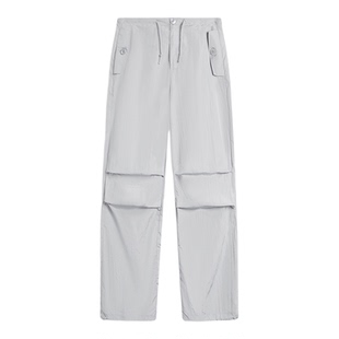 李宁正品迪士尼桑普兔联名系列女子潮流直筒宽松运动长裤AYKU636