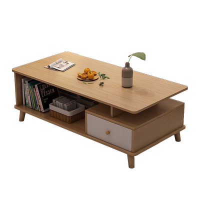 茶几客厅家用实木腿茶桌