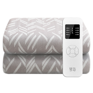 琴岛电热毯双人双控安全除螨智能定时调温学生宿舍单人电褥子正品