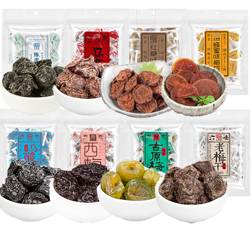 小梅屋六味老梅干80g*3袋古原梅